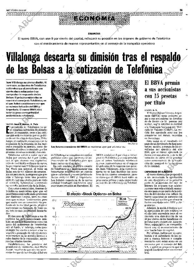 ABC MADRID 20-11-1999 página 51