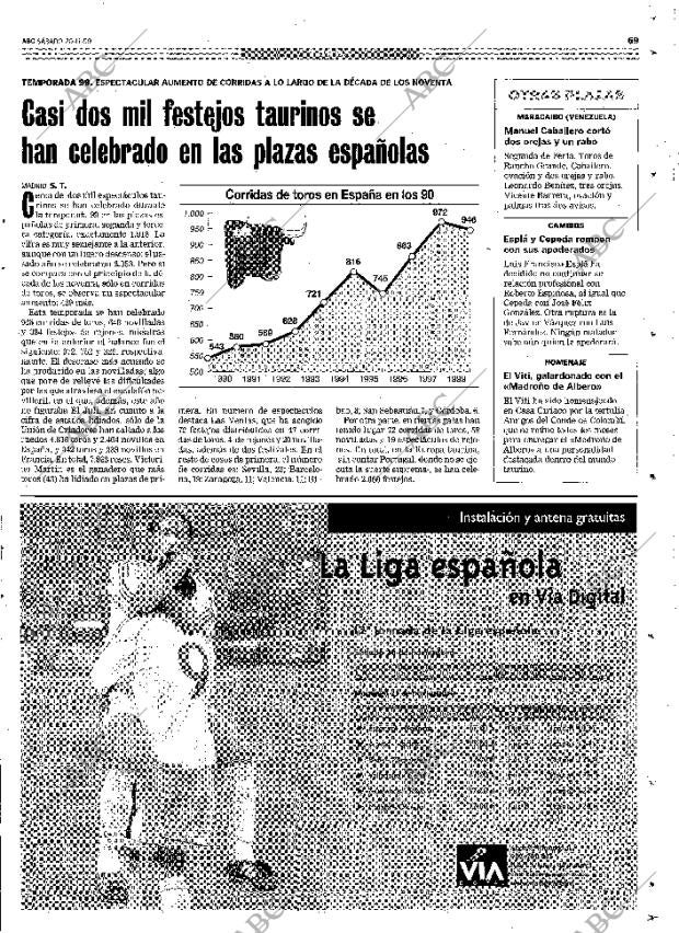 ABC MADRID 20-11-1999 página 69