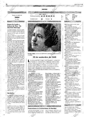 ABC MADRID 20-11-1999 página 70