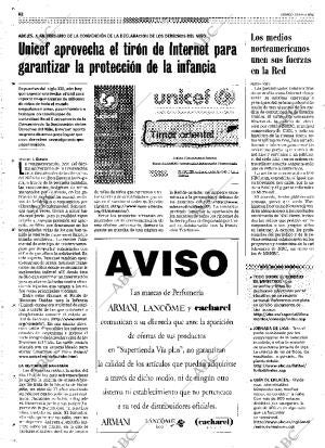 ABC MADRID 20-11-1999 página 82