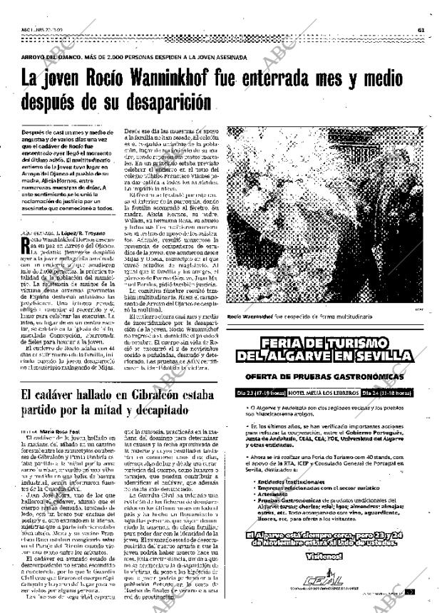 ABC SEVILLA 22-11-1999 página 61