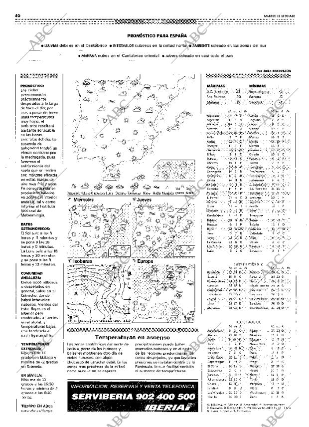 ABC SEVILLA 23-11-1999 página 40