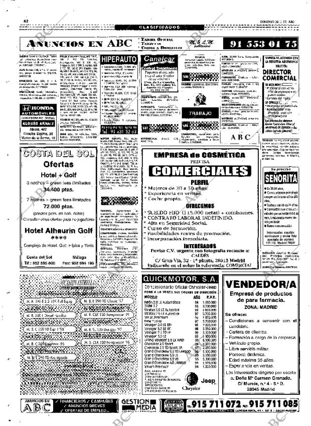 ABC MADRID 28-11-1999 página 130