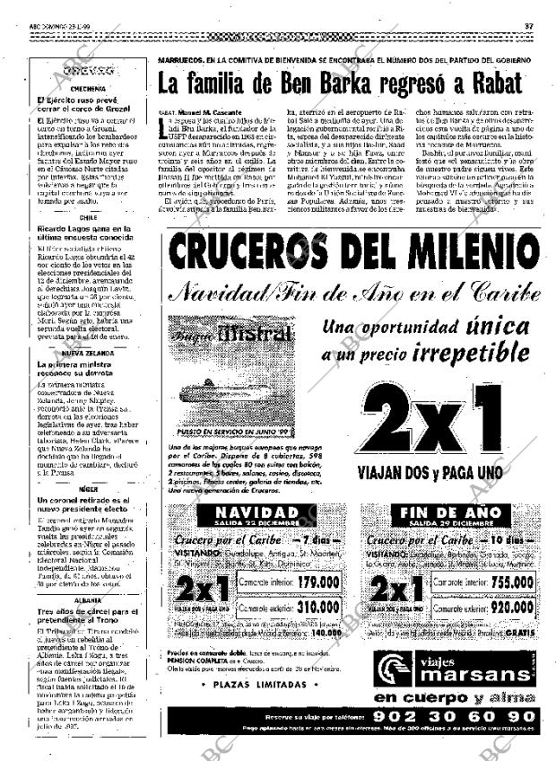 ABC MADRID 28-11-1999 página 37