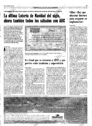 ABC MADRID 28-11-1999 página 47