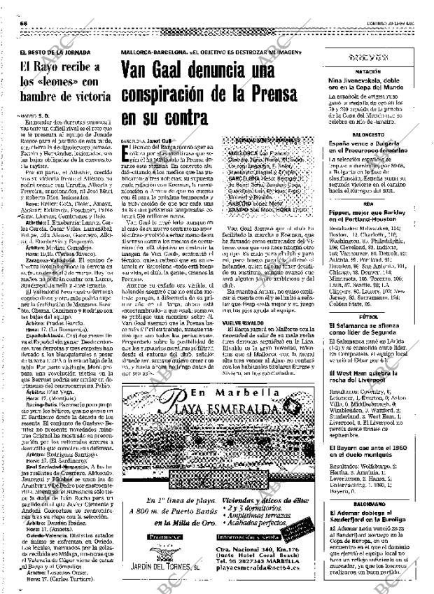 ABC MADRID 28-11-1999 página 66