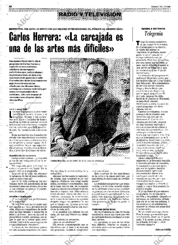 ABC MADRID 28-11-1999 página 82