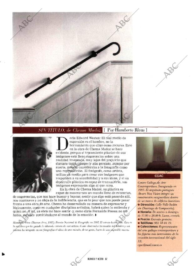 BLANCO Y NEGRO MADRID 28-11-1999 página 57