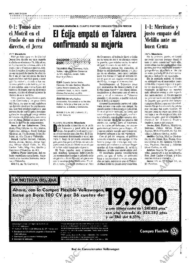 ABC SEVILLA 29-11-1999 página 127