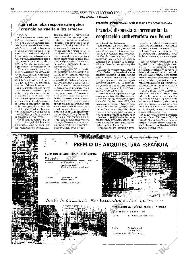 ABC SEVILLA 29-11-1999 página 30