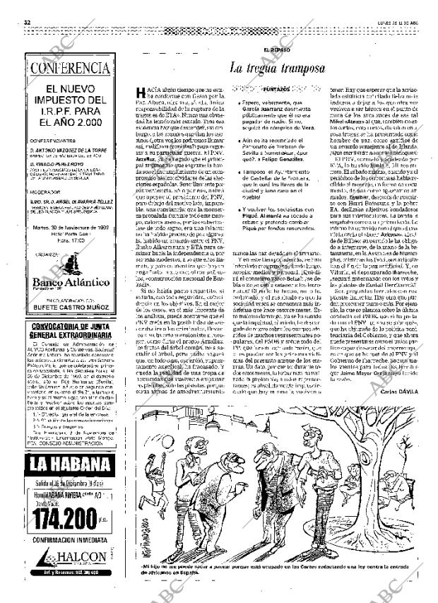 ABC SEVILLA 29-11-1999 página 32