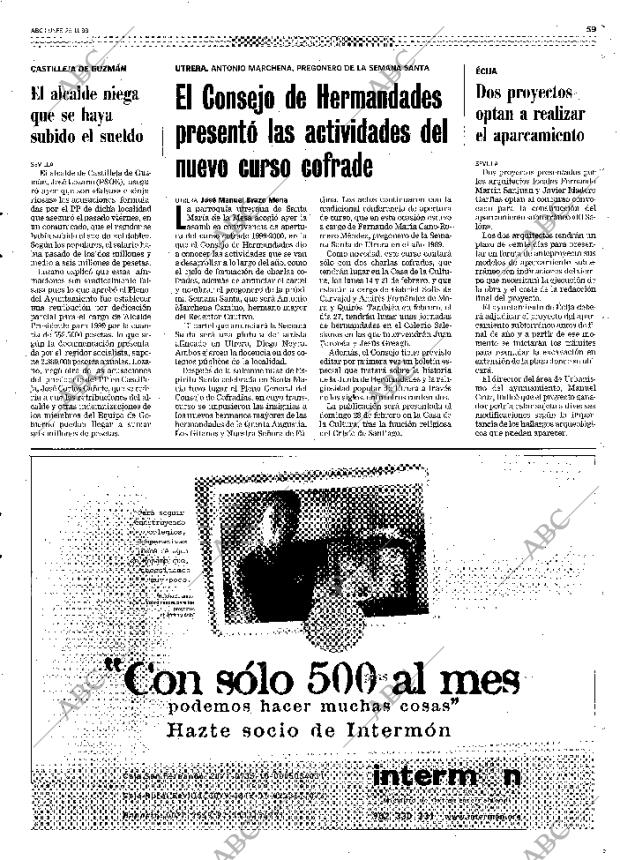ABC SEVILLA 29-11-1999 página 59