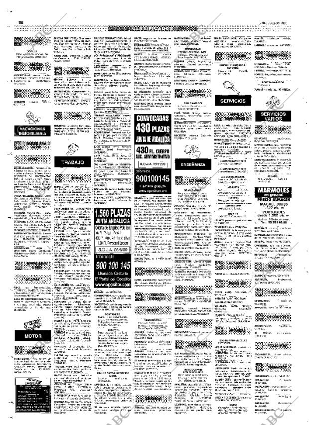 ABC SEVILLA 29-11-1999 página 88