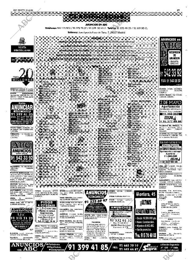 ABC MADRID 30-11-1999 página 119