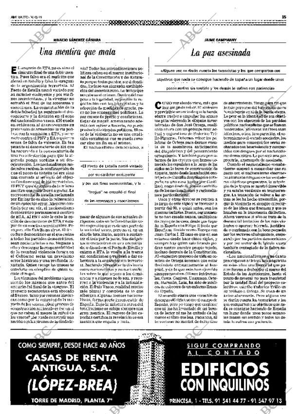 ABC MADRID 30-11-1999 página 15