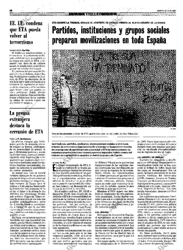 ABC MADRID 30-11-1999 página 18