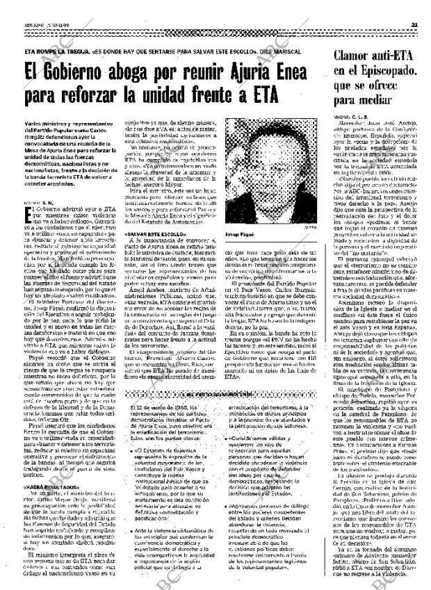 ABC MADRID 30-11-1999 página 21