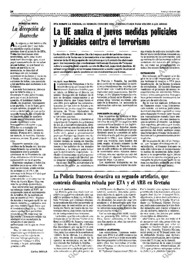 ABC MADRID 30-11-1999 página 24