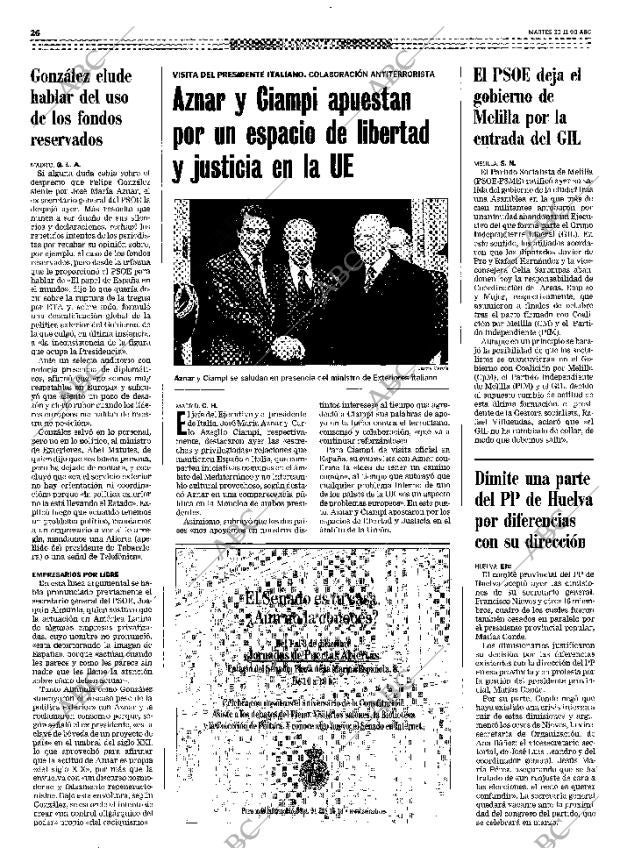 ABC MADRID 30-11-1999 página 26