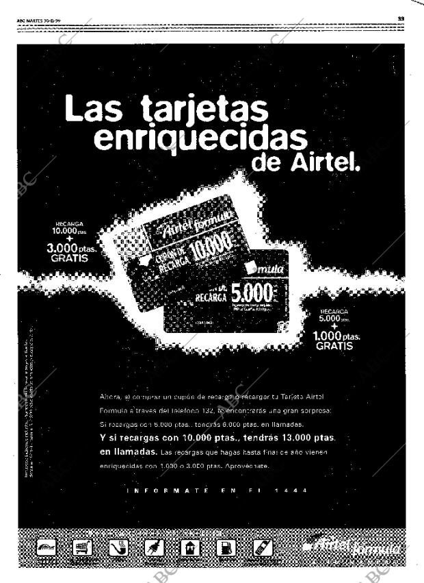 ABC MADRID 30-11-1999 página 33