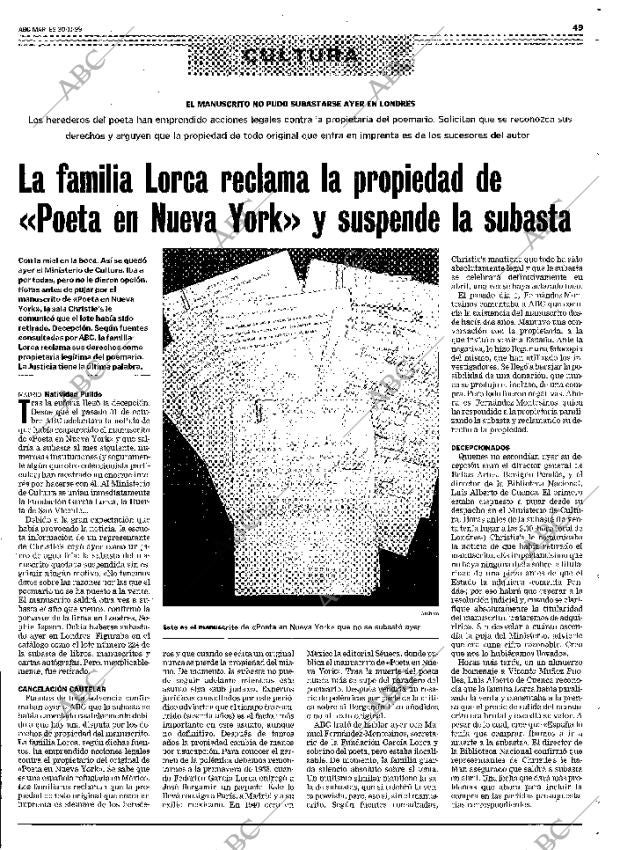 ABC MADRID 30-11-1999 página 49