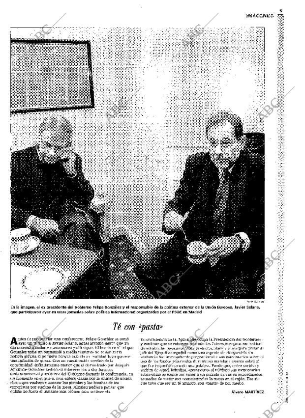 ABC MADRID 30-11-1999 página 5