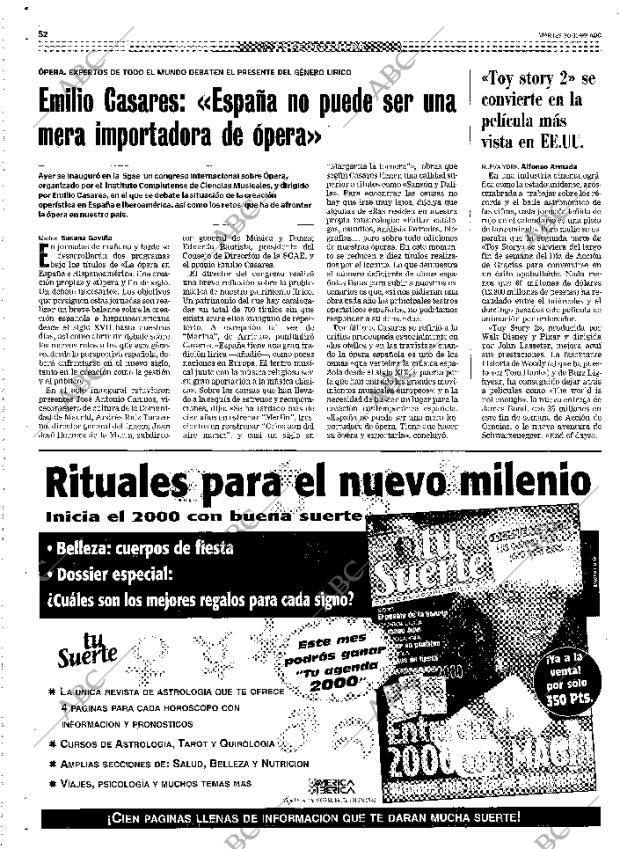 ABC MADRID 30-11-1999 página 52