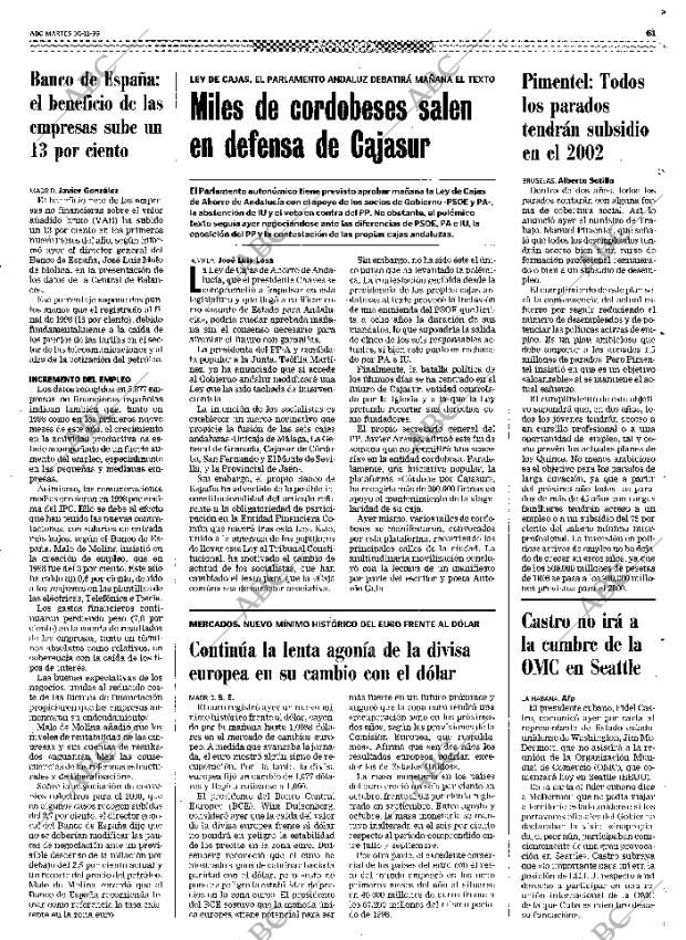 ABC MADRID 30-11-1999 página 61