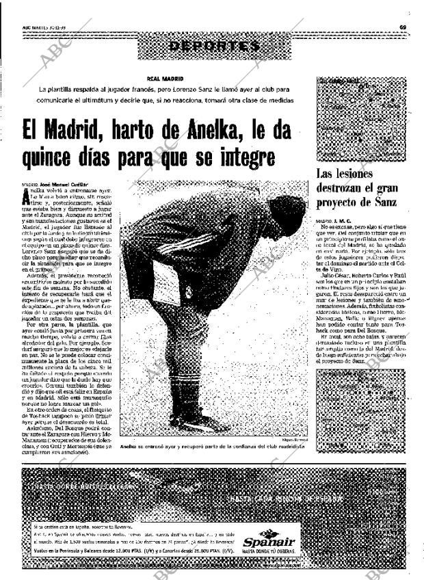 ABC MADRID 30-11-1999 página 69