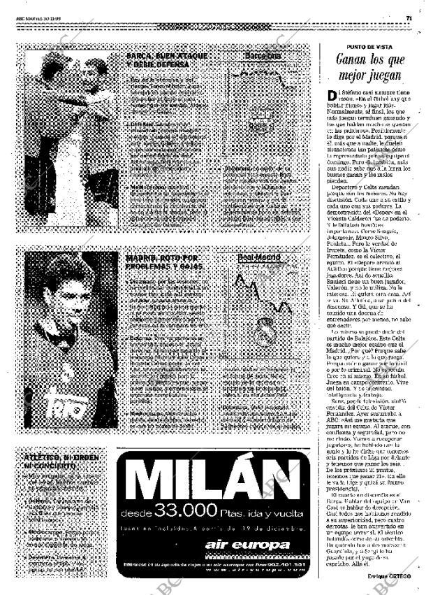 ABC MADRID 30-11-1999 página 71