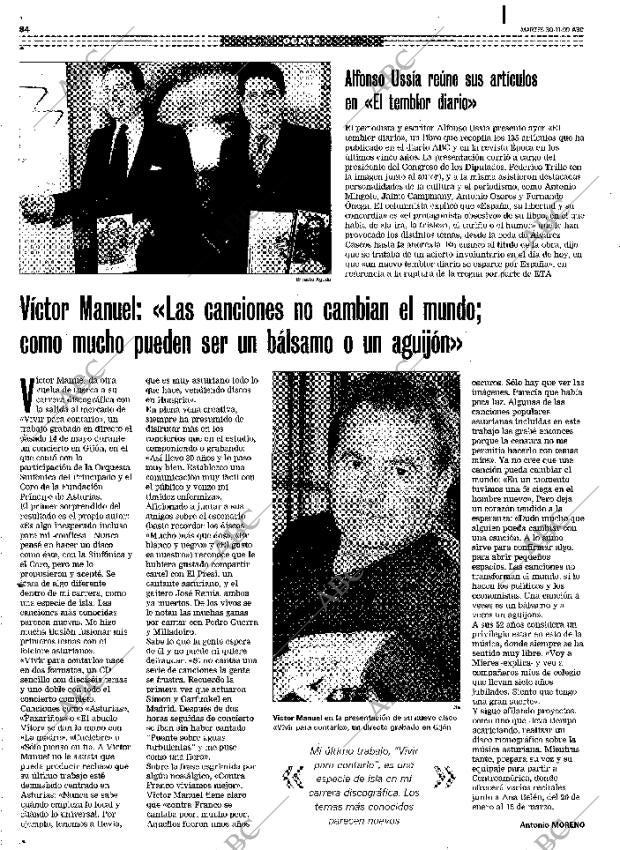 ABC MADRID 30-11-1999 página 84