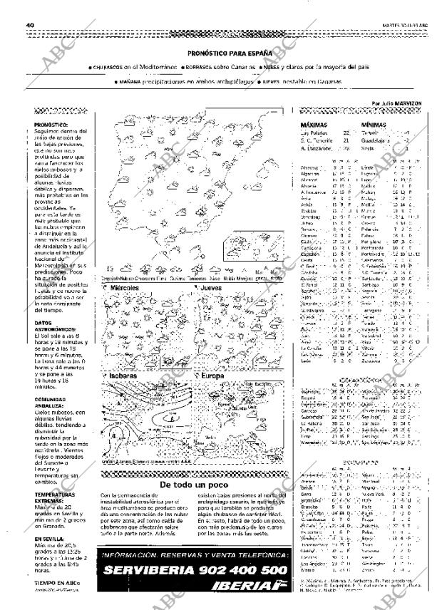 ABC SEVILLA 30-11-1999 página 40