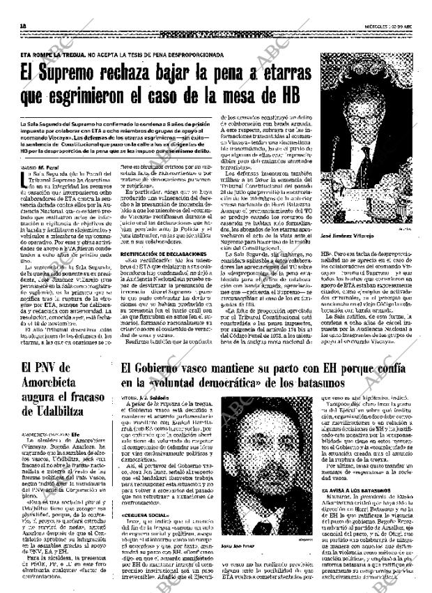 ABC MADRID 01-12-1999 página 18