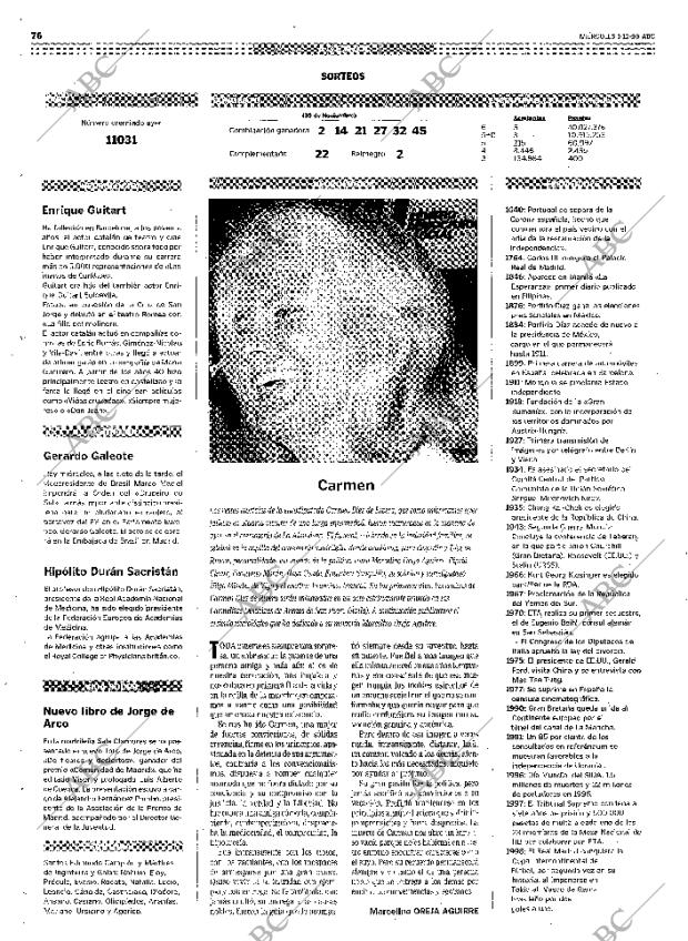 ABC MADRID 01-12-1999 página 76