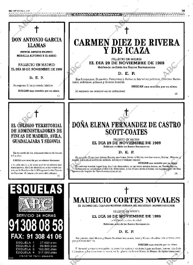 ABC MADRID 01-12-1999 página 79