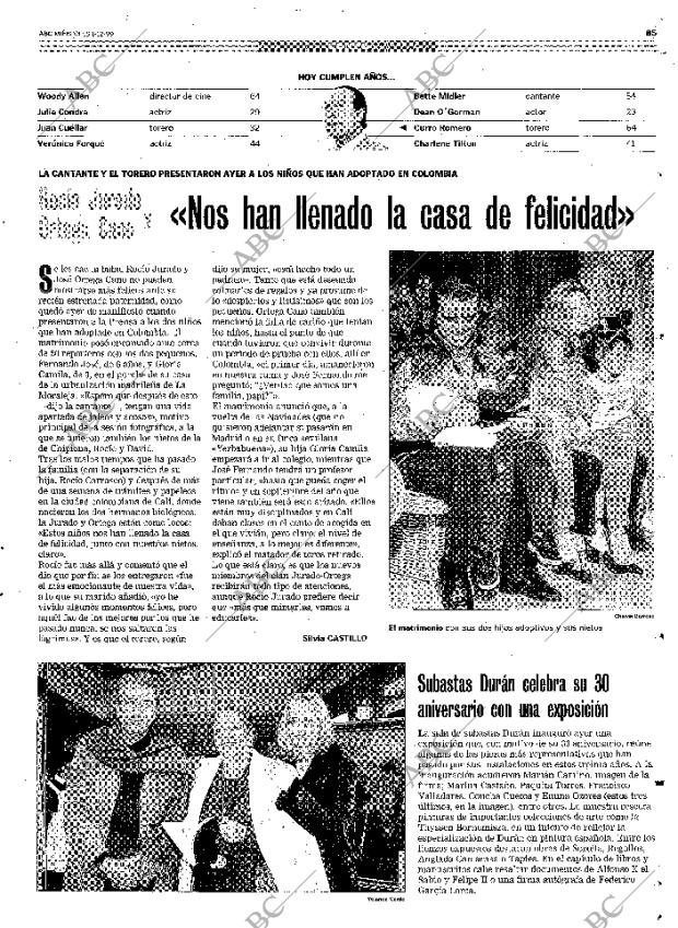 ABC MADRID 01-12-1999 página 85