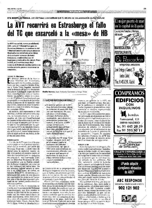 ABC MADRID 02-12-1999 página 23