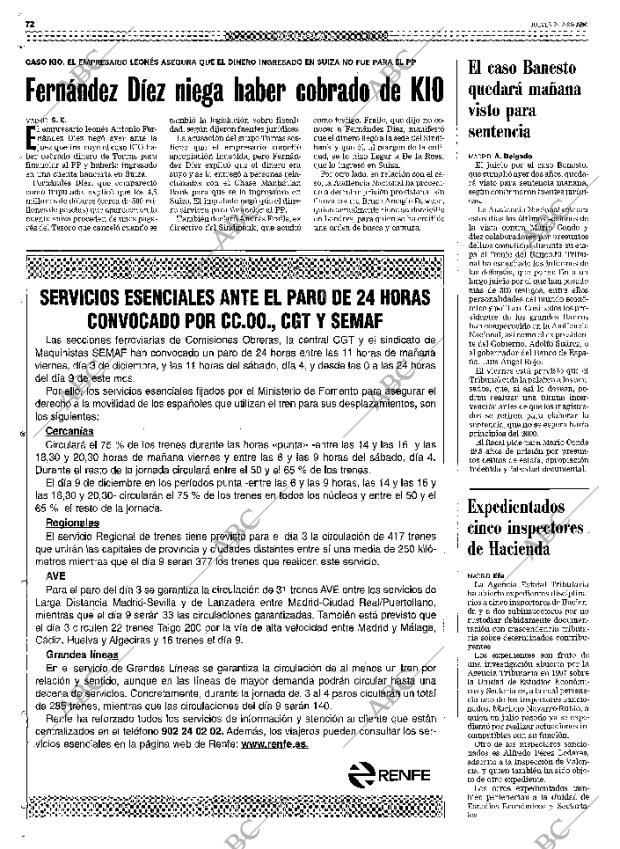 ABC MADRID 02-12-1999 página 72