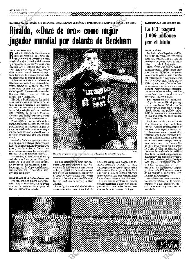 ABC MADRID 02-12-1999 página 85