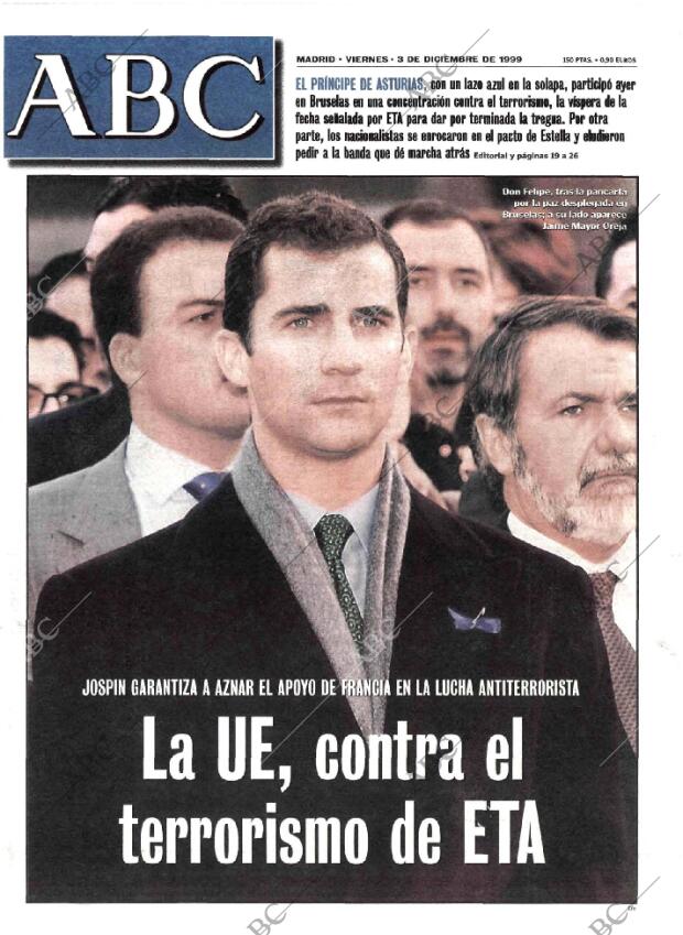 ABC MADRID 03-12-1999 página 1