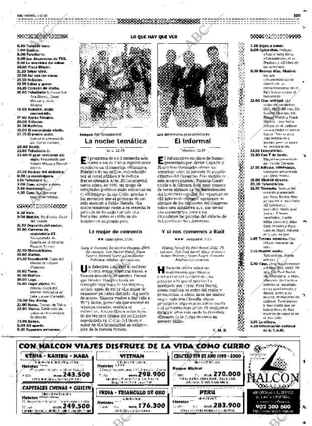 ABC MADRID 03-12-1999 página 105