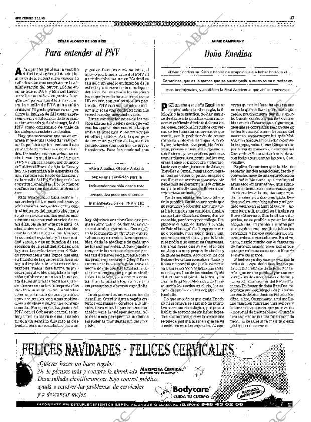 ABC MADRID 03-12-1999 página 17