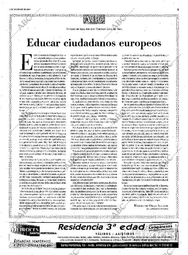 ABC MADRID 03-12-1999 página 3