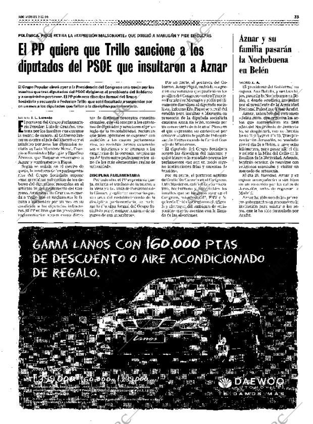 ABC MADRID 03-12-1999 página 33
