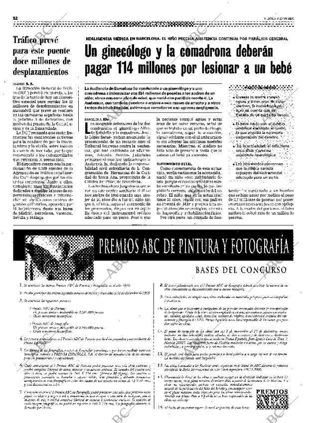 ABC MADRID 03-12-1999 página 52