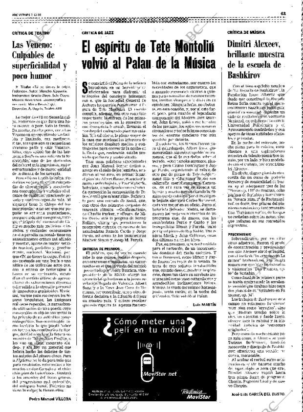 ABC MADRID 03-12-1999 página 63