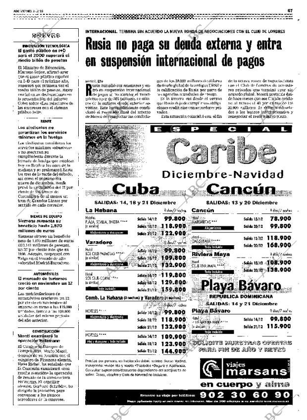 ABC MADRID 03-12-1999 página 67