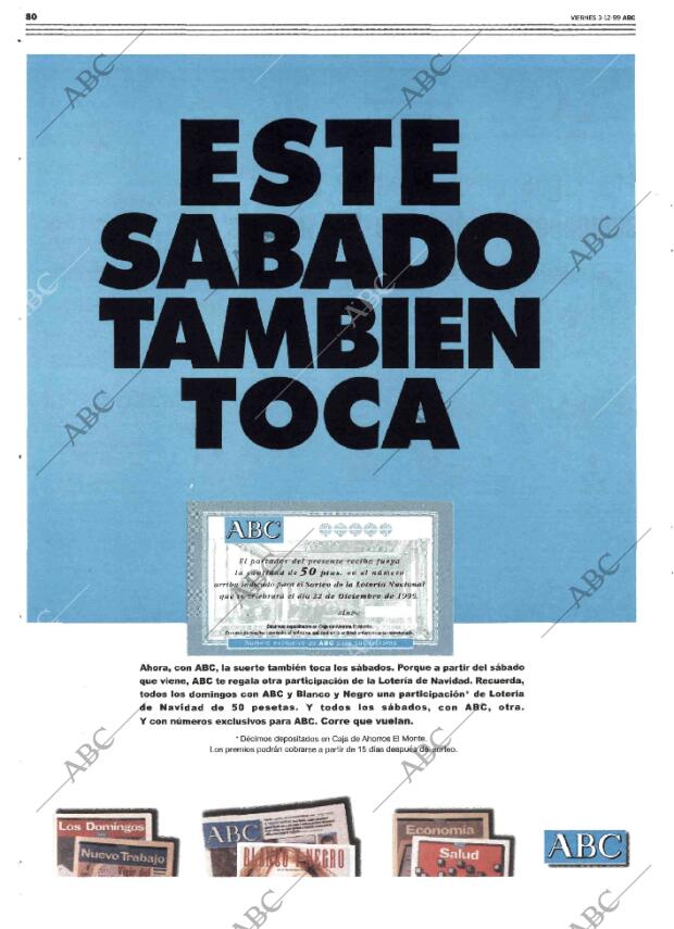 ABC MADRID 03-12-1999 página 80
