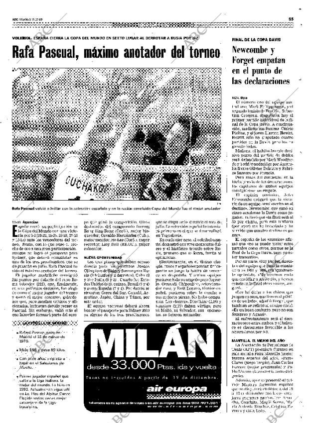 ABC MADRID 03-12-1999 página 85