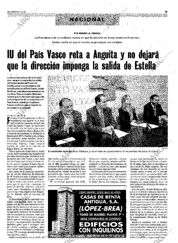 ABC MADRID 05-12-1999 página 19